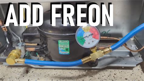 adding freon to fridge|How to Add Freon to Your Refrigerator Compressor。